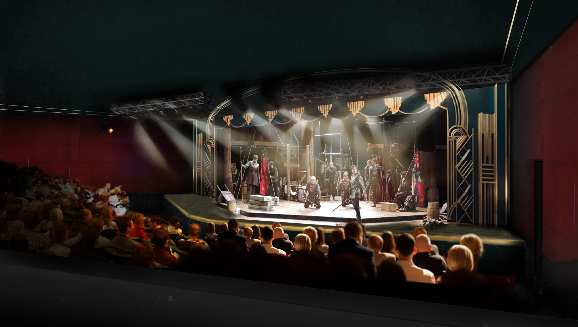 Winter Park Playhouse stage